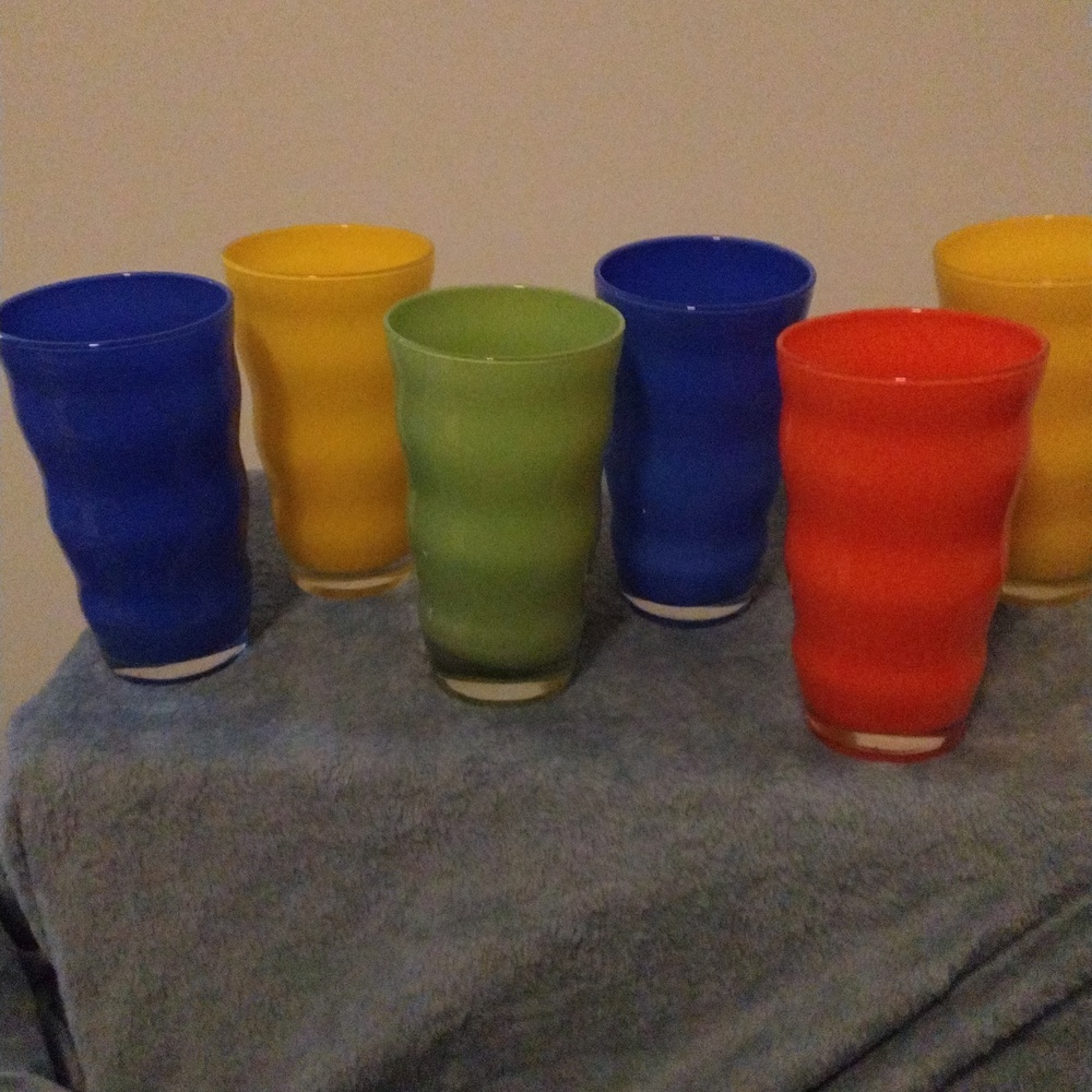 Set of 6 Dansk Rio 16oz Tumblers